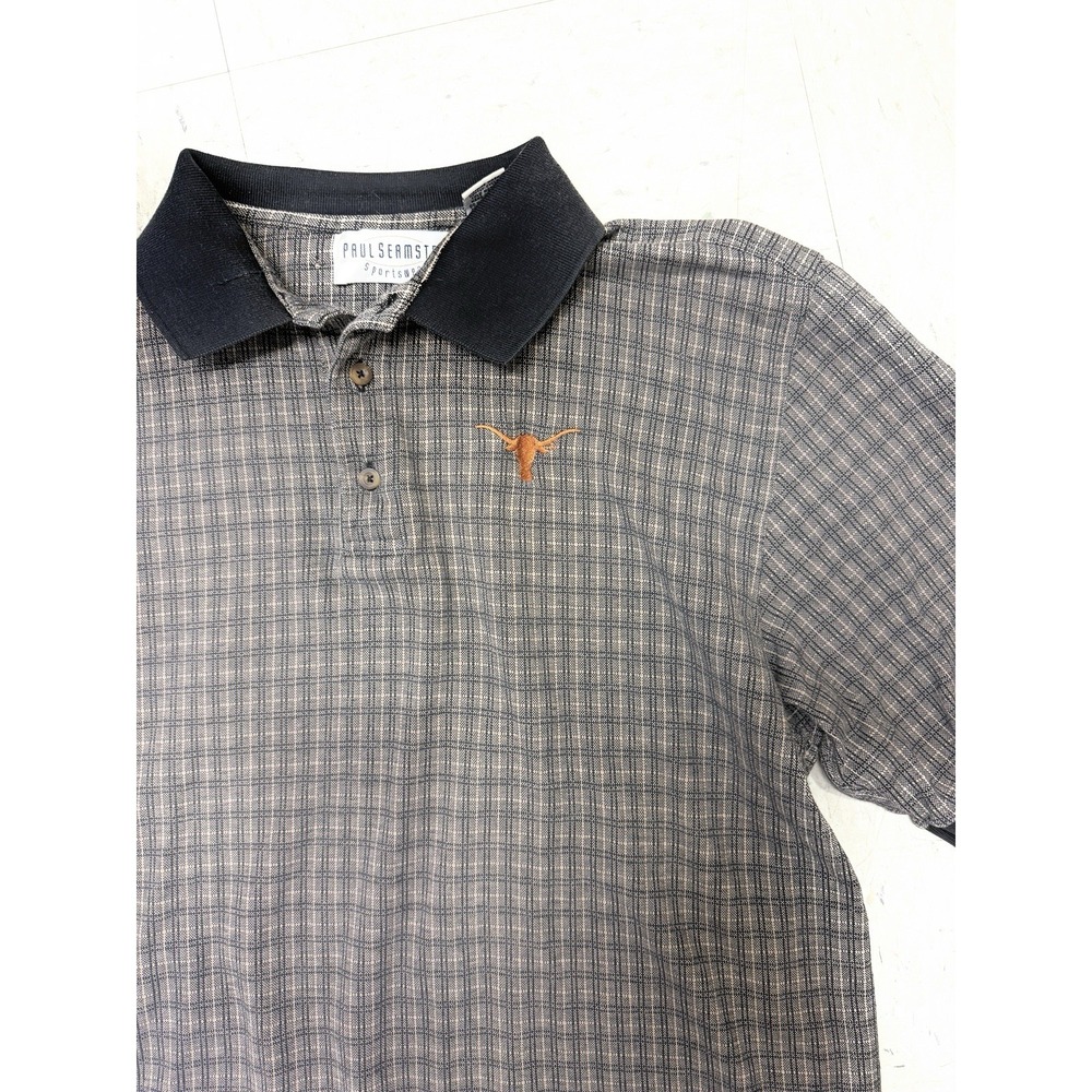 Longhorn Paul Seamster Sportswear Henley Shirt Men's XL - Picture 7 of 7